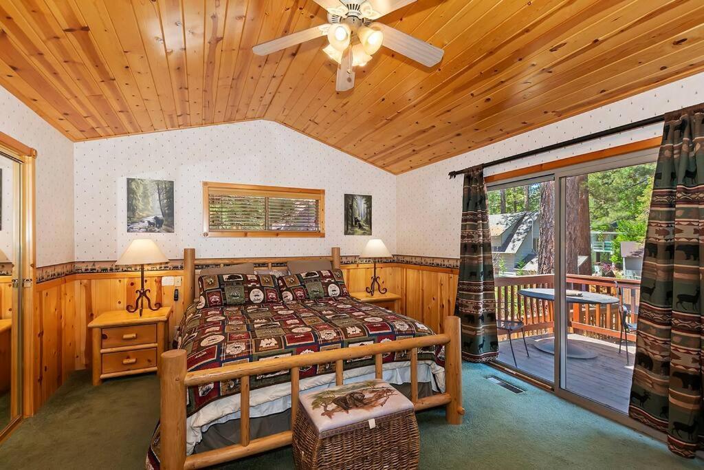 Teakwood - 3-Br Spa, Fire Pit, Quiet, Ac, Centrally Located Villa Big Bear Lake Exteriör bild