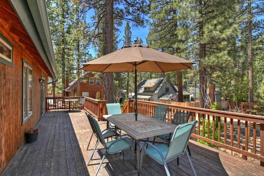 Teakwood - 3-Br Spa, Fire Pit, Quiet, Ac, Centrally Located Villa Big Bear Lake Exteriör bild