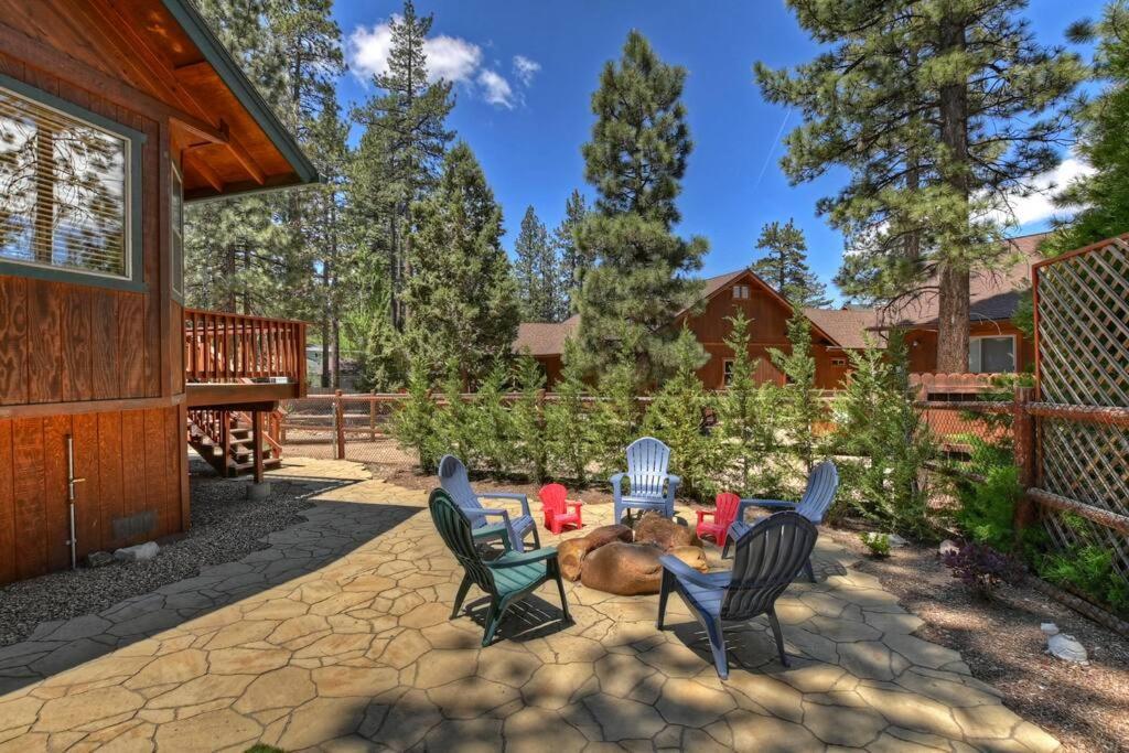 Teakwood - 3-Br Spa, Fire Pit, Quiet, Ac, Centrally Located Villa Big Bear Lake Exteriör bild
